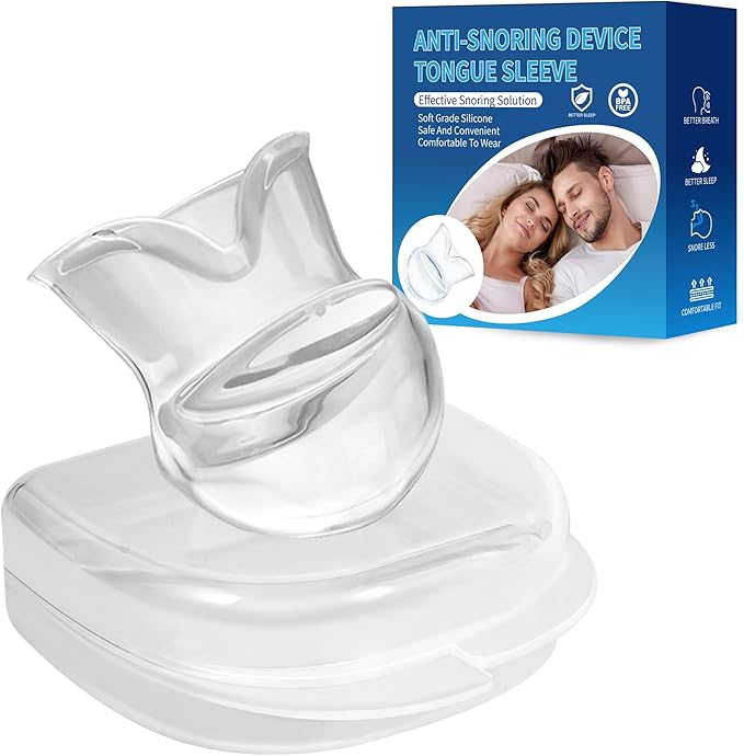 Snoring Solution - Anti-Snore Device, Reusable Snore Solution Stopper for Men/Women - MF22