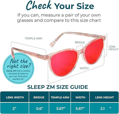 100% Blue Light Blocking Glasses - Better Sleep Anti Eye Strain Protection - Computer Gaming Women Men