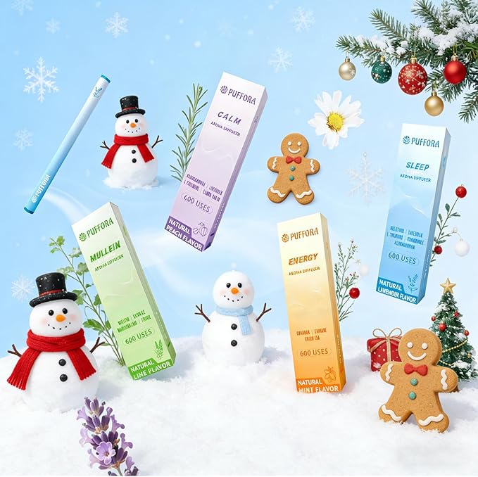 Melatonin Diffuser Pen, Extracts of Lavender, L-Theanine and Ashwagandha, Supports Restful & Comfortable Sleep, Stress Relief - 600 Uses