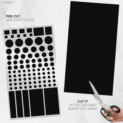 FLANCCI LED Light Blocking Stickers, Light Dimming Stickers, (2 Sheets) Dimming Sheets (4 Sheets 100%)