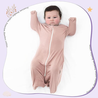 PuppyPaws Baby Sleep Sack, Transition Swaddle, Sleep Sack 9-15 Months, Wearable Blanket Baby with 2-Way Zipper, Swaddles for Newborns Summer, 95% Rayon derived from Bamboo, 5% Spandex