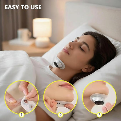 Anti Snoring Device Electrode Plate, 10-Pack Replacement Pads for Electric Anti Snore Stopper Machine Accessories