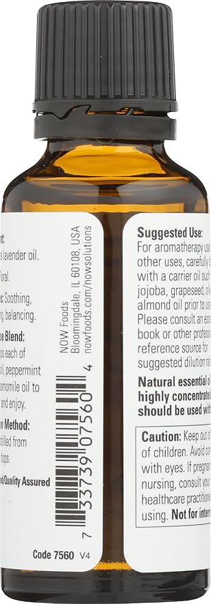 NOW, 100% Pure Lavendar Oil, 1 Oz