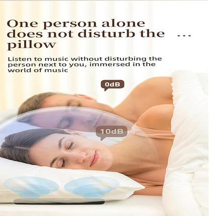 Pillow Speaker Portable Sleep Sound System for Side Sleepers White Noise Machine for Relaxation and Sleep Aid Perfect for Travel Home and Bedtime Use