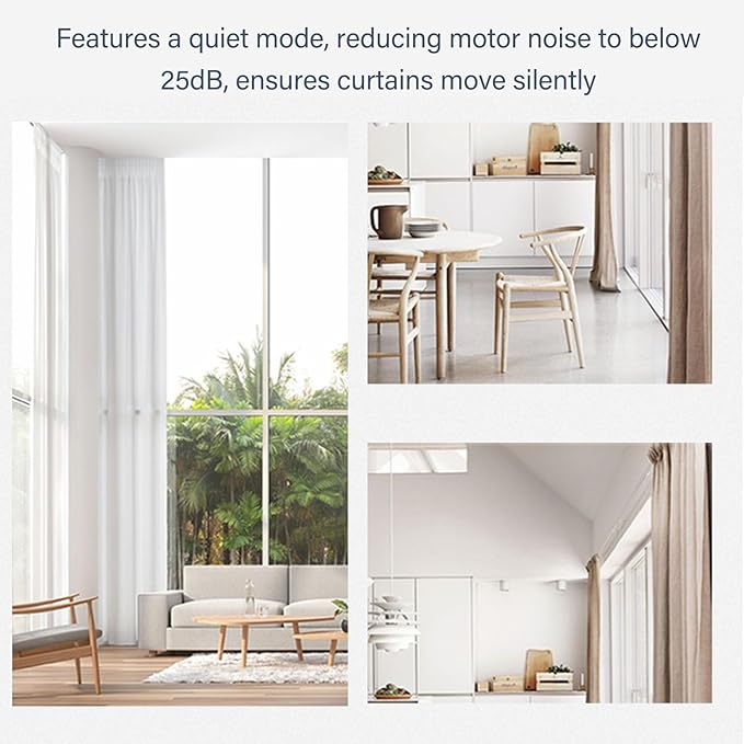 Smart Automatic Curtain Opener, Electric Curtain Opener with Remote Control, Automatic Curtain Robot Device for Bedroom Living Room Office Baby Room