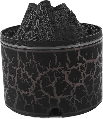 Volcano Diffuser 5V 180ml Aromatherapy Mystical/Fantasy Humidifier with Auto Shutoff for Home & Office – Unique Volcano Mist Effect & 7 Color Mood Light (Black)