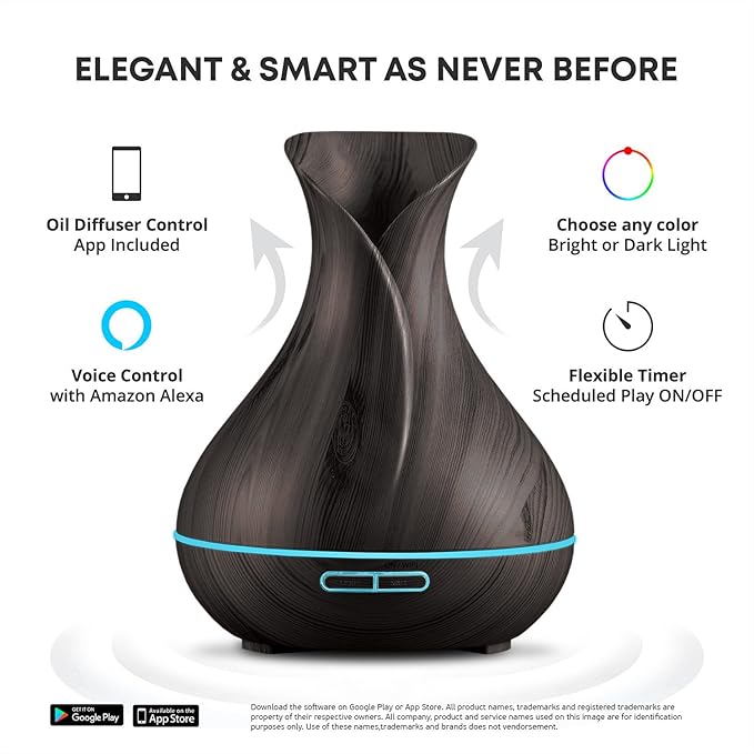 Aquasonic Geniune Black Series Electric Toothbrush - Ultra Whitening, Plaque Removal ADA Accepted Rechargeable, Sonic Toothbrush - 4 Modes w Smart Timer - 8 Brush Heads & Travel Case - Dark Brown