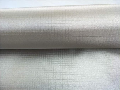 Amradield Faraday Fabric 43"x 50M long Faraday Cloth Tape Nickel Copper Polyester Material Influence RF Signals WiFi Cell Bluetooth RFID Guards you Against Harmful Frequencies and Possible Data Theft