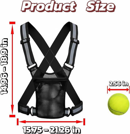 Sleep Position Trainer, Positional Sleep Apnea Device with Adjustable Vest & Ball - Prevent Back Sleeping Device, Slumber Bump Trainer for Positional Therapy for Sleep Apnea Snore Reducing Aids