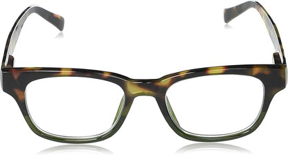 Peepers by PeeperSpecs Women's Layover Square Blue Light Blocking Reading Glasses