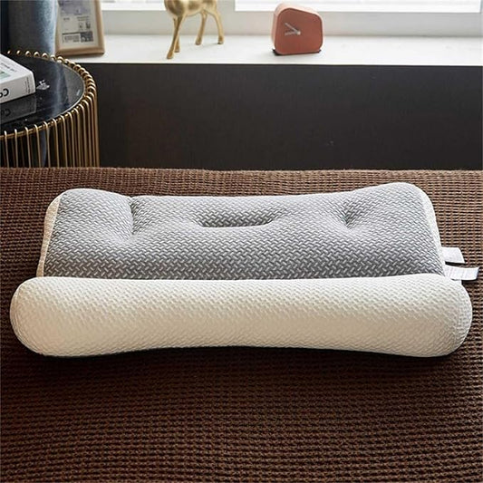 Pillow for Sleep Apnea, Orthopedic Deep Sleep Pillow, Pro Ease Sleep Apnea Pillow, Ergonomic Pillow for Neck and Shoulder, Pillow for Side, Back, Stomach Sleepers