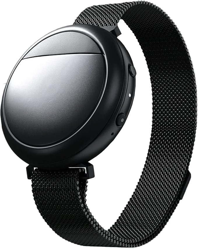 Embr Wave Cooling Bracelet - Warming Bracelet - Personalized Thermal Relief - Manage Hot Flashes, Night Sweats, Sleep, Tension - Clinically Proven - Rechargeable - Black