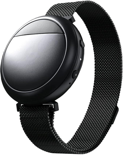 Embr Wave Cooling Bracelet - Warming Bracelet - Personalized Thermal Relief - Manage Hot Flashes, Night Sweats, Sleep, Tension - Clinically Proven - Rechargeable - Black