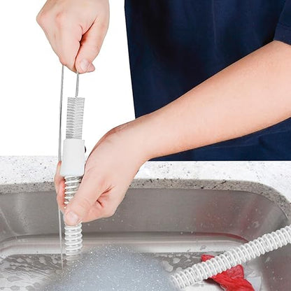 Care Touch CPAP Tube Cleaning Brush - Flexible Stainless (7 Feet) Plus Handy Brush (7 Inches) fits 16mm Diameter Tubing