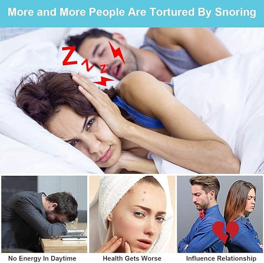 Anti Snoring Devices, Support for Reducing Snoring, Soft and Comfortable Material, Easy to Use&Clean