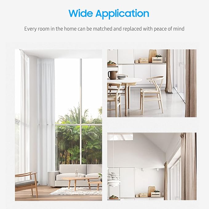 Curtain Controller, 2Pcs Smart Electric Curtain Motor Curtains Rod Opener Voice Control Timer Control Light Sensor Automatic Curtain Switch Robot for I-Rail U-Rail