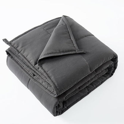 HOSUKKO Weighted Blanket - 3 lbs Grey Heavy Blanket - Breathable Blanket(36 * 48 inches, 3 lbs)
