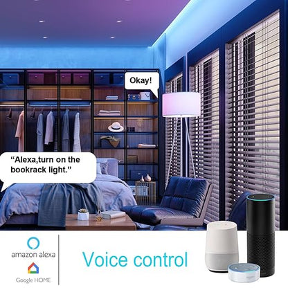 AICase Smart WiFi E27/E26 Light Socket, [2 Pack] Intelligent WLAN Home Remote Control Light Lamp Bulb Holder Compatible with Alexa and Google Home-White
