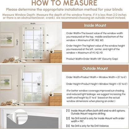 Kincmo No Drill Motorized Blinds with Remote, 100% Blackout Roller Shades for Windows, Custom Electric Blinds Compatible with Alexa, Apple Homekit, Google Home (100% Blackout Waterproof Vinyl Grey)