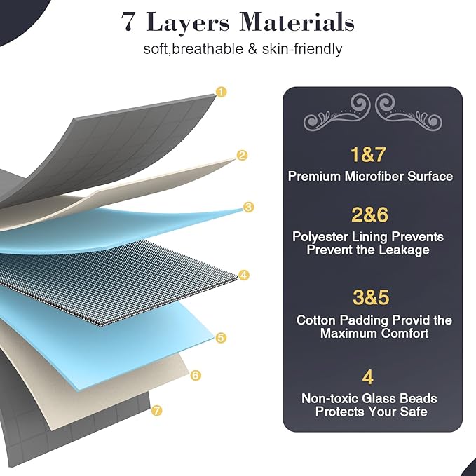 Weighted Blanket for Adults, Grey Cooling Heavy Blanket for Sleeping Perfect for 190-210 lbs, Queen Size Breathable Blanket with Premium Glass Bead, Machine Washable (60" x 80" 20lbs)