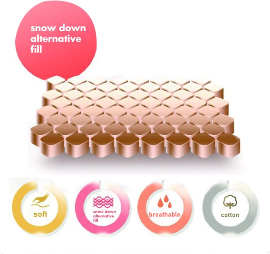 Hani Minna Premium Quilted Fitted Mattress Pad Protector Made with Natural Combed Cotton - Cooling and Breathable Mattress Topper (Twin XL)