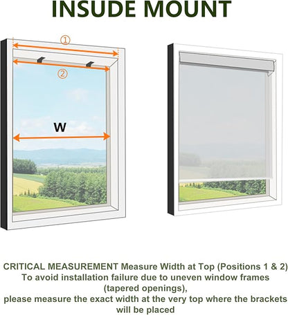 Aprilsmart Motorized Blinds with Remote,Compatible with Apple HomeKit Alexa Google Home- Voice and app Control,Motorized Roller Shades 100% Blackout Custom Size(Vinyl Black-14)
