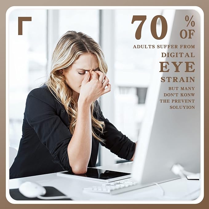 FONHCOO Blue Light Blocking Glasses Women Men Computer Eyeglasses,TR90 Fashion Round Transparent Anti Blue Light Glasses with Anti Eyestrain & UV Glare for Gaming & Reading (Tortoise)