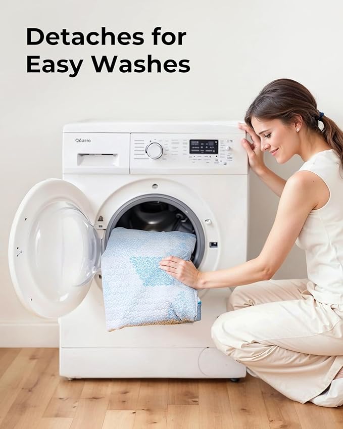 PERLECARE Medium Firm Mattress Topper Twin - 3 Inch Cooling Memory Foam Bed Topper for Pressure Relief, Soft and Supportive, Non-Slip and Washable Cover, CertiPUR-US Certified