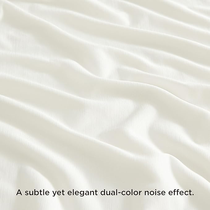Bedsure Off White Cooling Blanket King Size for Hot Sleepers - Summer Cold Blanket for King Size Bed with Rayon Derived from Bamboo, Ice Cool Cold Arc-Chill Thin Summer Bedding Essentials, 108x90