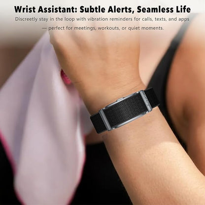 Smart Bracelet,100+ Sport Modes Fitness Tracker with Continuous Heart Rate Blood Oxygen Sleep Monitor 24h, Comes with a Free Armband(Black)