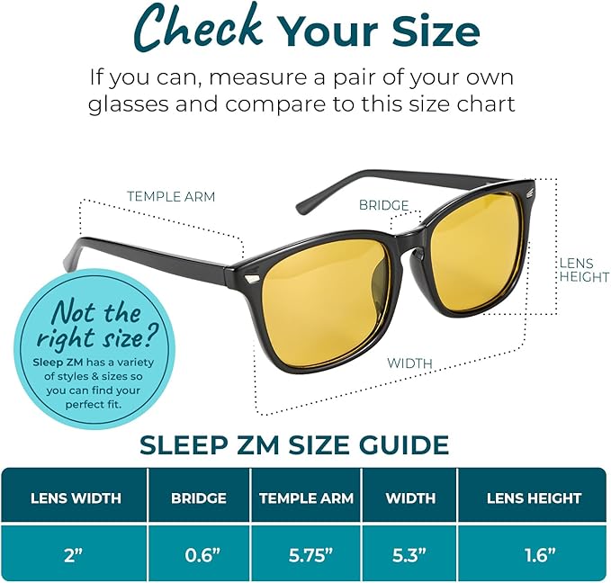 100% Blue Light Blocking Glasses - Better Sleep Anti Eye Strain Protection - Computer Gaming Women Men