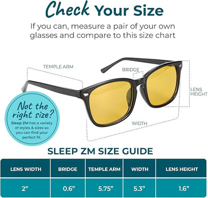 100% Blue Light Blocking Glasses - Better Sleep Anti Eye Strain Protection - Computer Gaming Women Men
