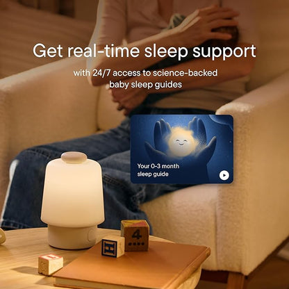 Hatch Baby Sound Machine, Night Light | Hatch Baby Model | Sleep Support | Registry Essential, Routine Builder, Time-to-Rise Alarm Clock, White Noise, Nursery Stories, Toddler Kids (Wi-Fi), Putty