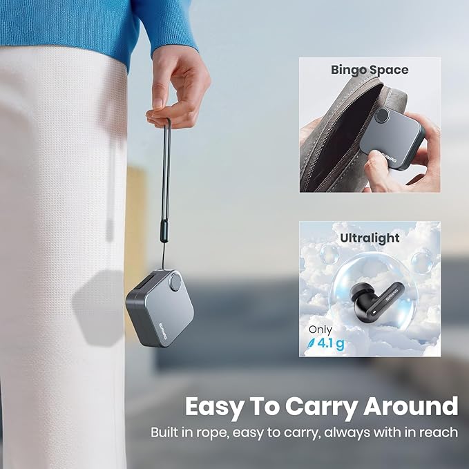 Bluetooth Headphones 5.4 Wireless Earbuds 2-in-1 Case and Phone Stand Noise Cancelling Earbuds Powerful Bass in-Ear Bluetooth 70H Playtime 35dB Hybrid ANC Waterproof for Sports/Workout Gray