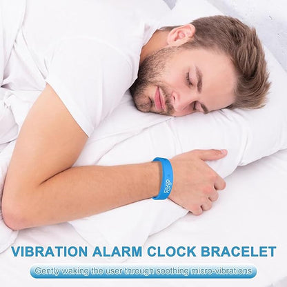 Alarm Vibrating Watch, Alarm Reminder Watch, Silent Vibrating Timer Clock, 3 Alarms Daily Organizer Timer for Adults/Men/Women/Teens/Elderly