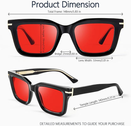 Sleep Blue Light Blocking Glasses for Men and Women, Computer Gaming Glasses Anti Eyestrain & UV Glare