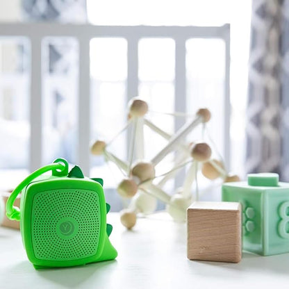 Yogasleep Pocket Baby Soother Dinosaur, White Noise Machine, 6 Soothing Sounds & Timer For Better Sleep, Includes Brown Noise & Lullabies, Compact Size For Travel & Child Safe, Must Have Registry Gift