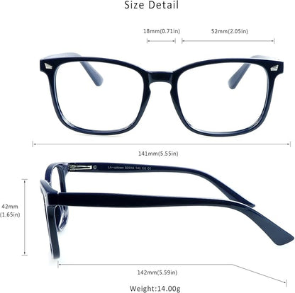 LifeArt Blue Light Blocking Glasses, Anti Eyestrain