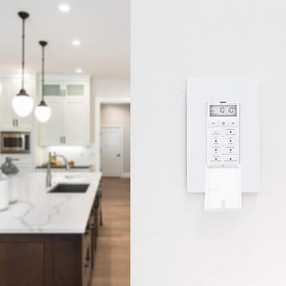 UltraPro Daysmart 7-Day Digital In-Wall Timer, Presets/Countdown, Programmable Settings, Override, Sunrise/Sunset, Light Timer Switch for Indoor Lighting, Porch, Seasonal, LED, 40954