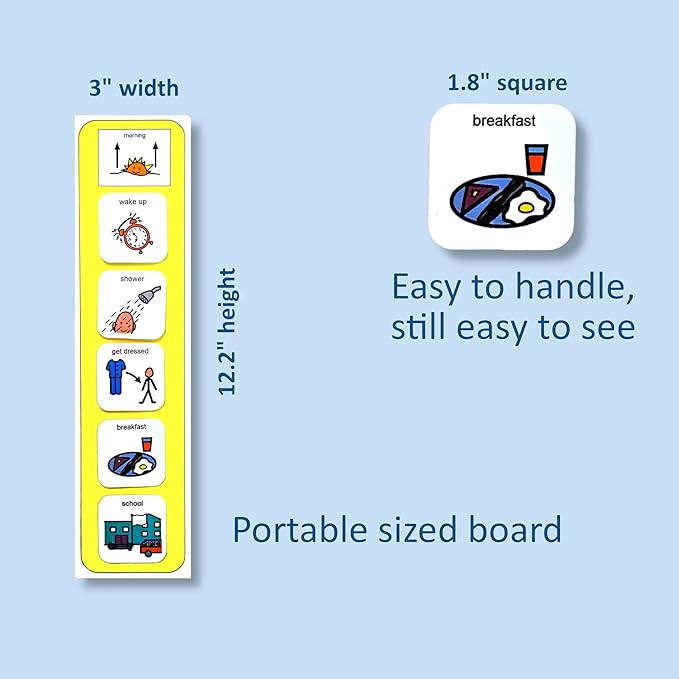 Plastic Visual Morning Routine (English)