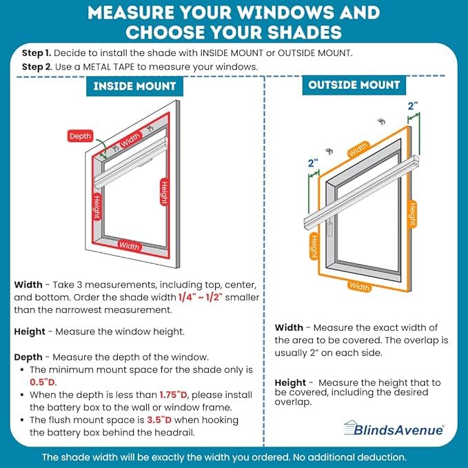 BlindsAvenue Simply Motorized Cellular Shades with Remote Control, Automatic Electric Cordless Wireless Blinds for Indoor Window, Light Filtering Blind, Color: White Dove, Size: 25.5" W x 48" L