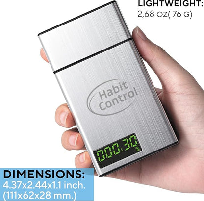 Timed Lock Box Small - Portable Locking Pill Box with Timer Lock for Medication Storage, Time Release Lock Container Mini for Kitchen Cabinet's Key, Snack Lockbox with Single Compartment
