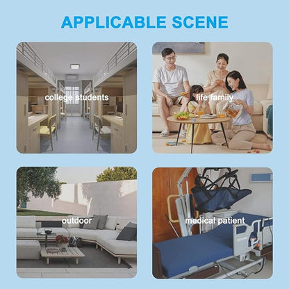Buhelyc Ice Mattress, Cooling Mattress Topper, Cooler Sleep System, Cooling Bed Conditioning System, Quiet, Cool Down 3-8℃, Cool in Summer, for Home, Dorm Room, Apartment and Hostel(Size:1.4 * 1.6m)