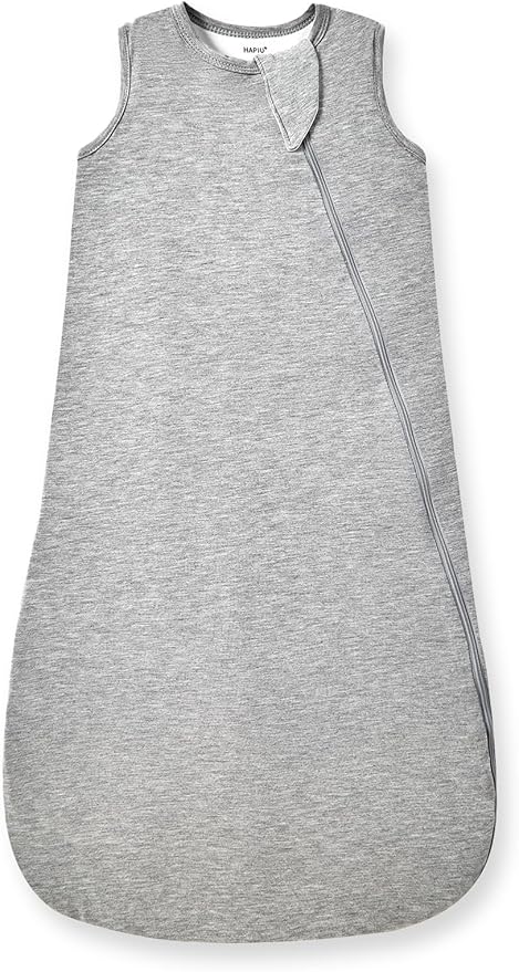HAPIU Unisex Rayon Made from Bamboo Baby Sleep Sack TOG 0.5, 2-Way Premium Zipper, Wearable Blanket