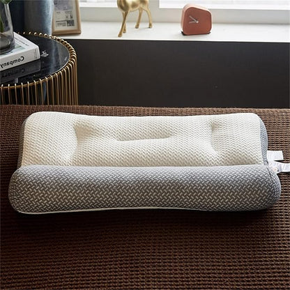 Proease Pillows for Sleep Apnea, Proease Orthopedic Deep Sleep Pilloow, Pro Ease Sleep Apnea Pillow, Ergonomic Piillow for Neck and Shoulder, Proease Pillow for Side, Back, Stomach Sleepers (White)