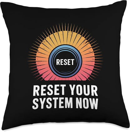 Relaxation Breathing Vagus Nerve Stimulation, Stress Relief Throw Pillow