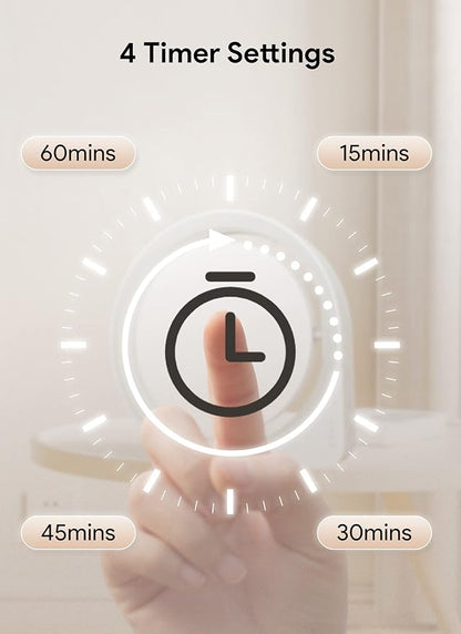 MediAcous 11000Lux Sunlight Lamp, 4 Brightness Levels & Color Temperature & Timer, Daylight Lamp with Memory Function for Home/Office/Decoration
