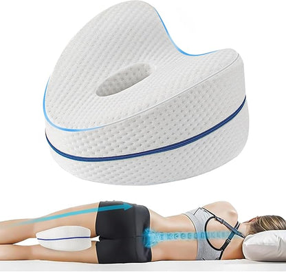 Leg Pillow, Knee Pillow for Side Sleepers, Leg Pillows for Sleeping, Knee Cushion for Sleeping,Suitable for Relieving Leg, Back, Knee Pain