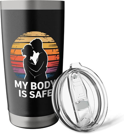 Breathing Relaxation Stress Relief Vagus Nerve Stimulation Stainless Steel Insulated Tumbler