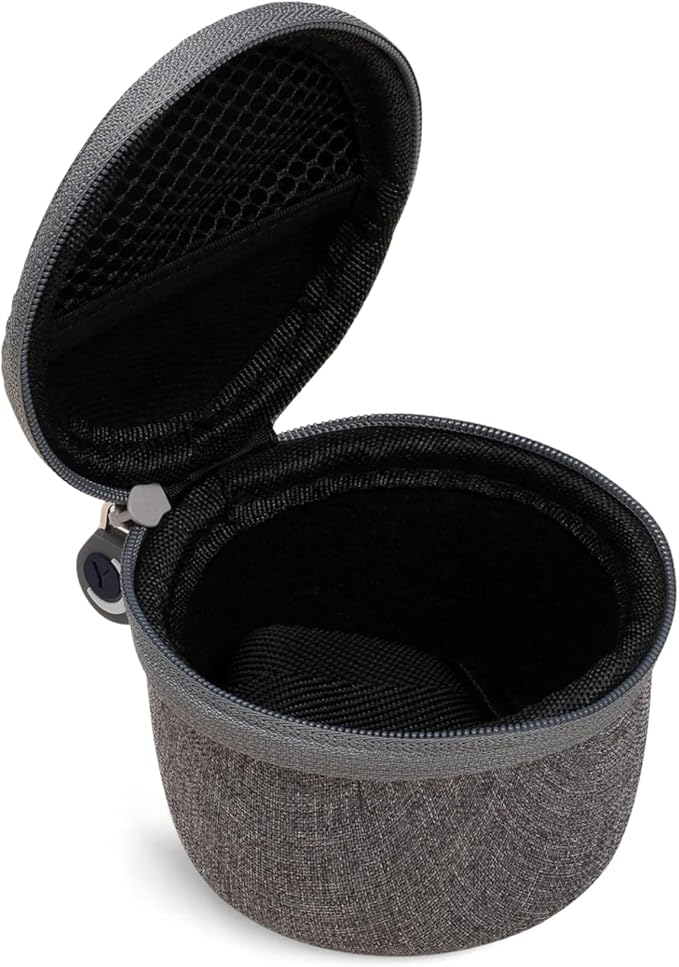 Yogasleep Crush-Resistant Travel Case for Travel Mini White Noise Sound Machine, Provides Protection While Traveling, Double Stitch Zipper, Protection from Scratches & Water Splashes (Gray)
